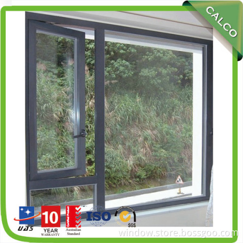 Aluminum glass glazed window and door system